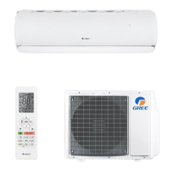 Gree G-tech oldalfali mono split klíma 3.5 kW